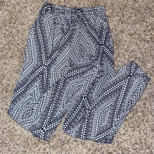 Patterned Jogger Pants